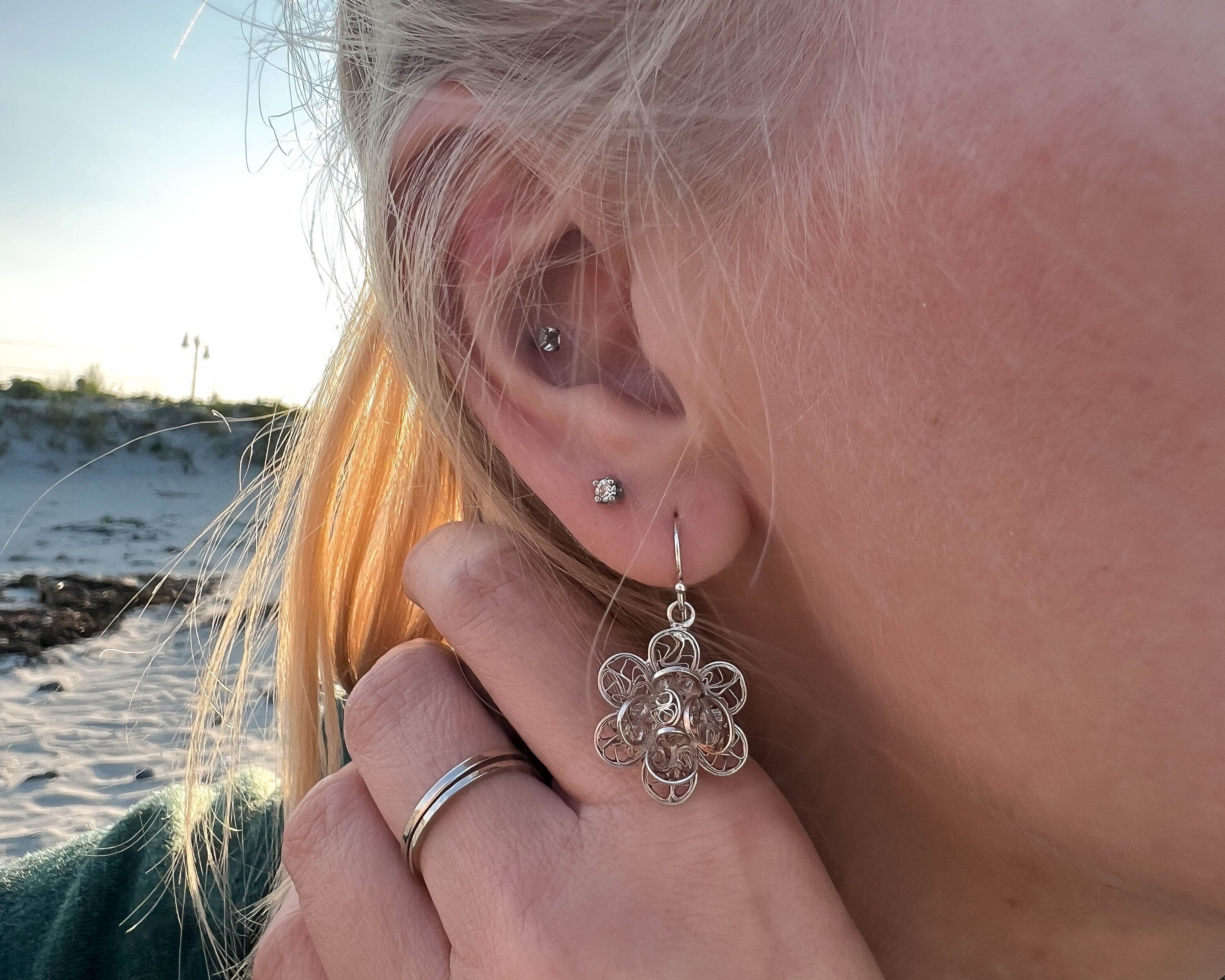 Vintage Filigree Earrings