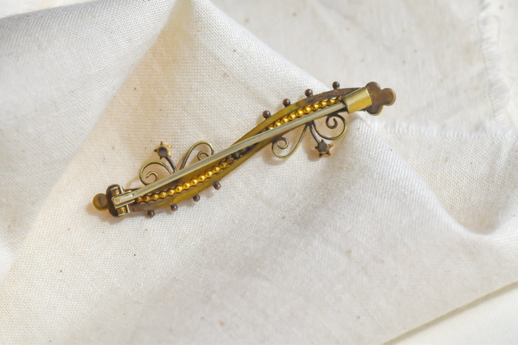 Antique Victorian Bar Pin Brooch