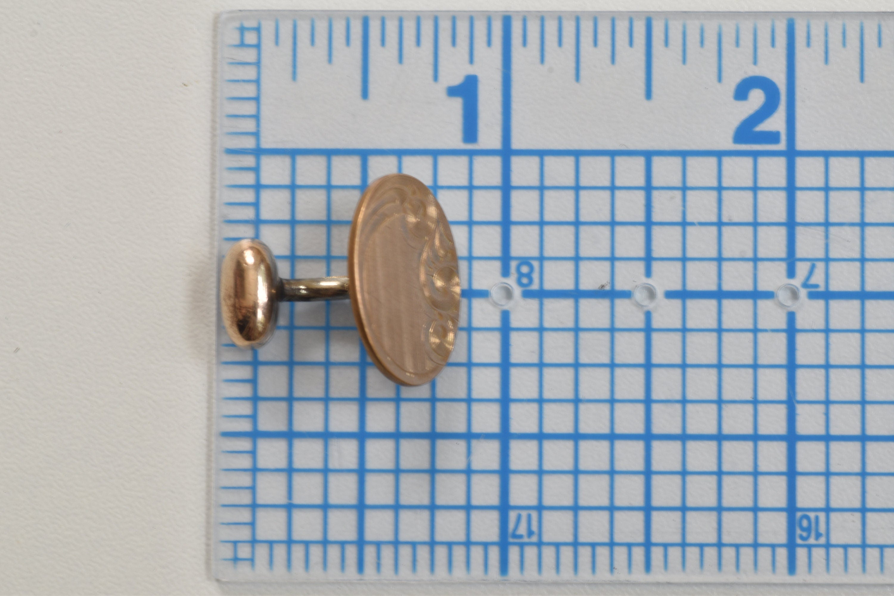 Antique Victorian Oval Cufflinks