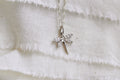 Vintage Sterling Silver Dragonfly Necklace