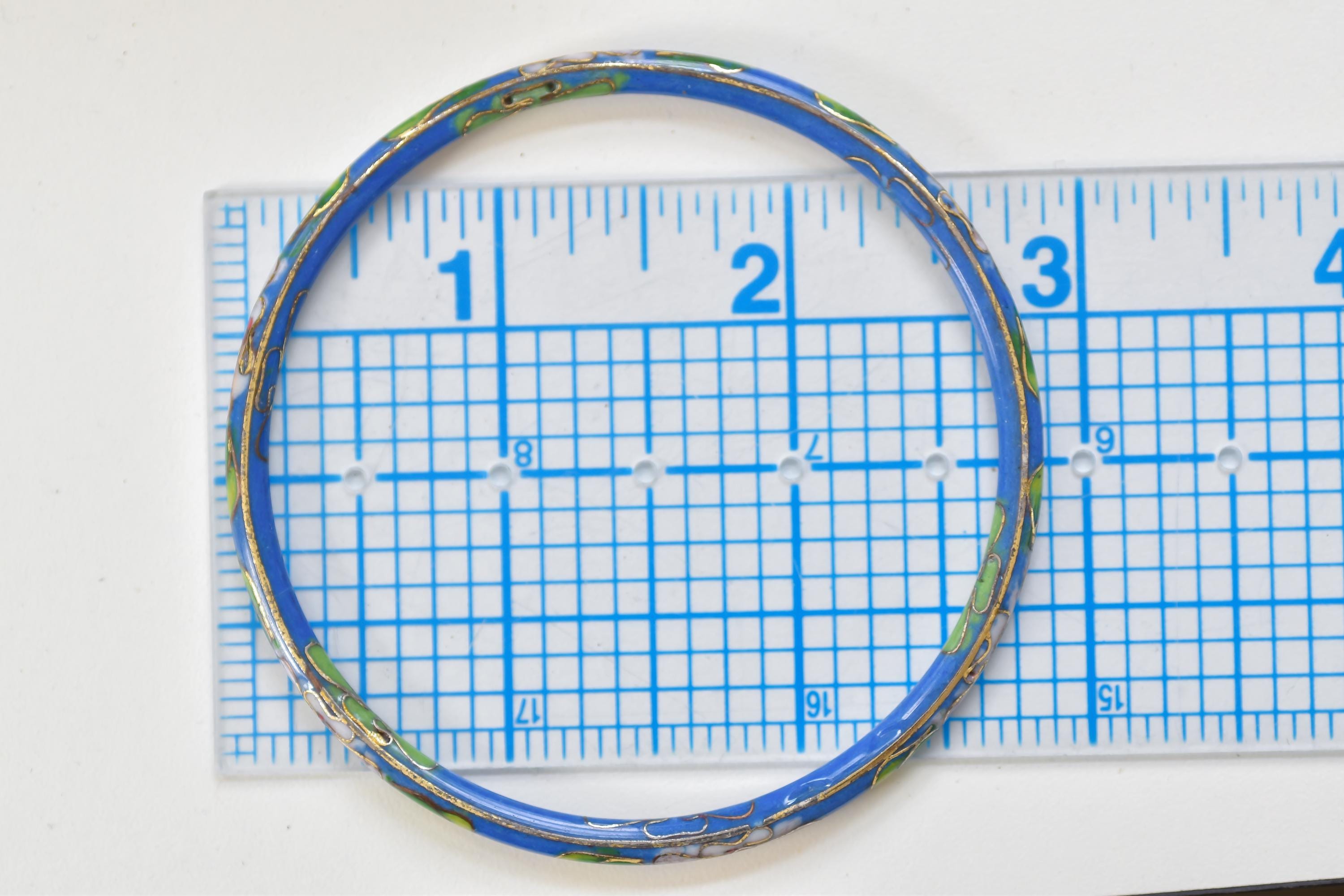 Vintage Cloisonne Bangle