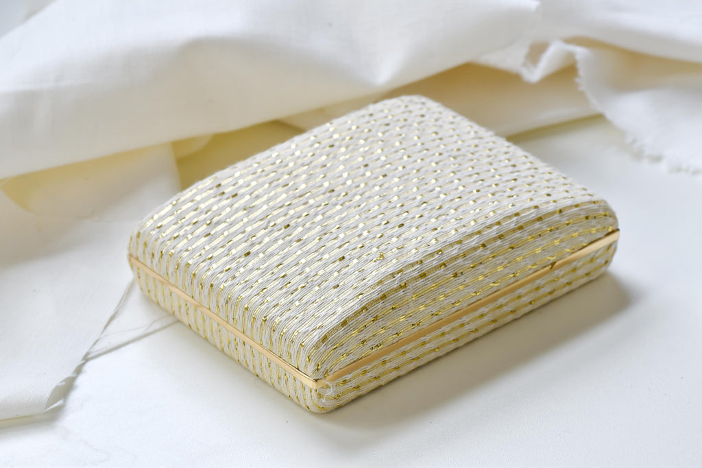 Vintage 12kt Gold Filled Pearl Necklace & Clip On Earring Set