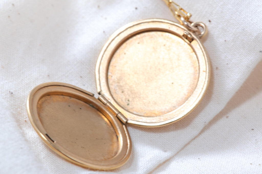 Vintage Monogram Locket