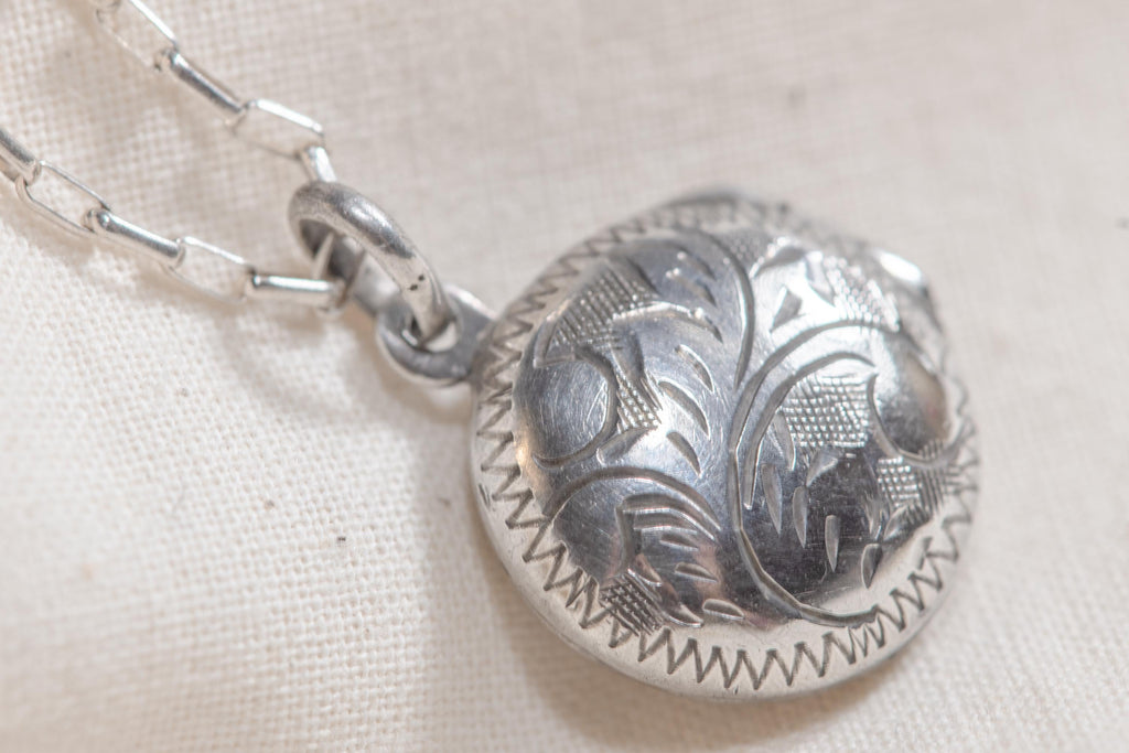 Vintage Sterling Silver Locket
