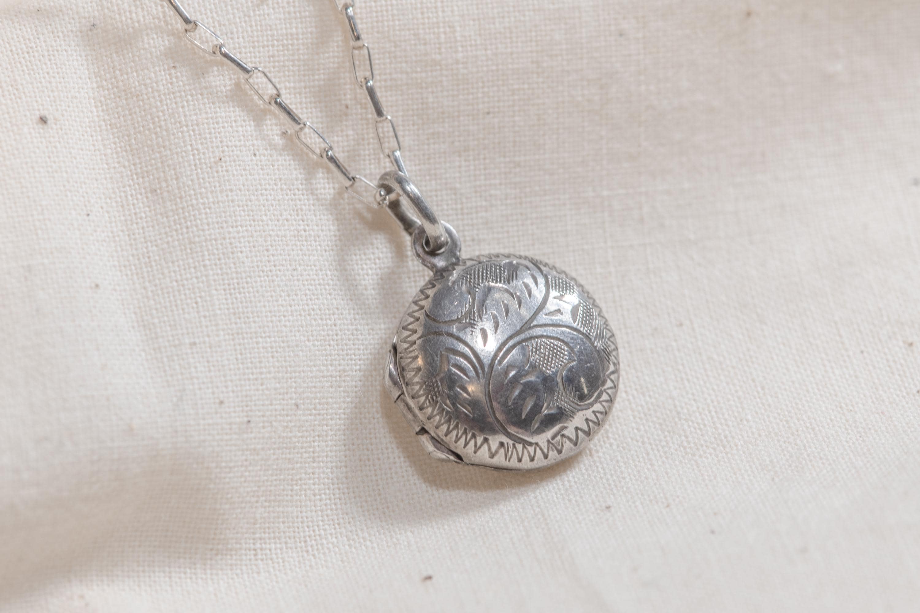 Vintage Sterling Silver Locket
