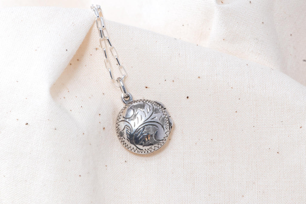 Vintage Sterling Silver Locket