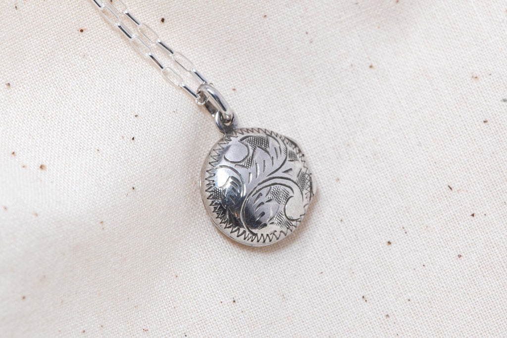 Vintage Sterling Silver Locket