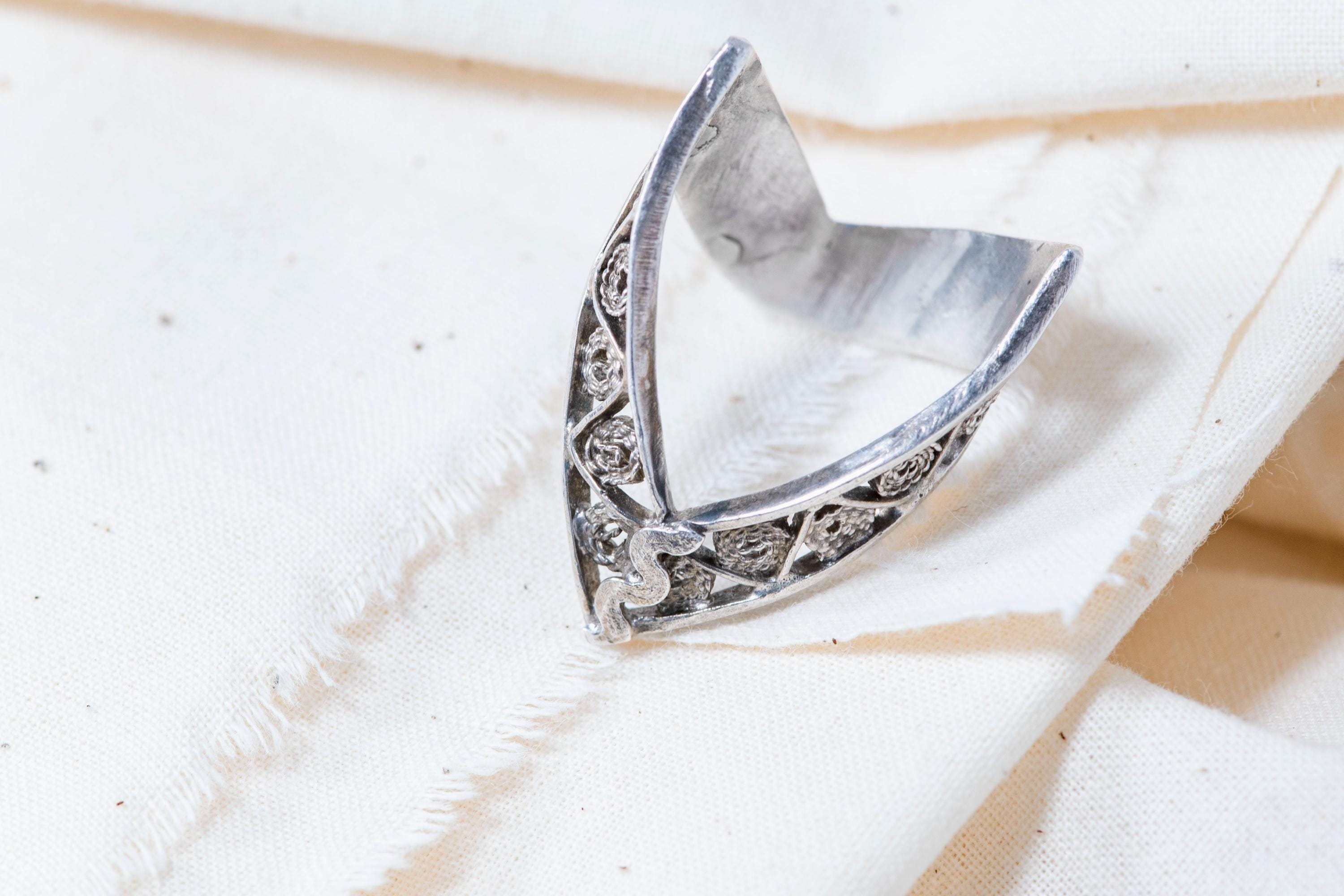 Vintage Sterling Silver Snake Ring