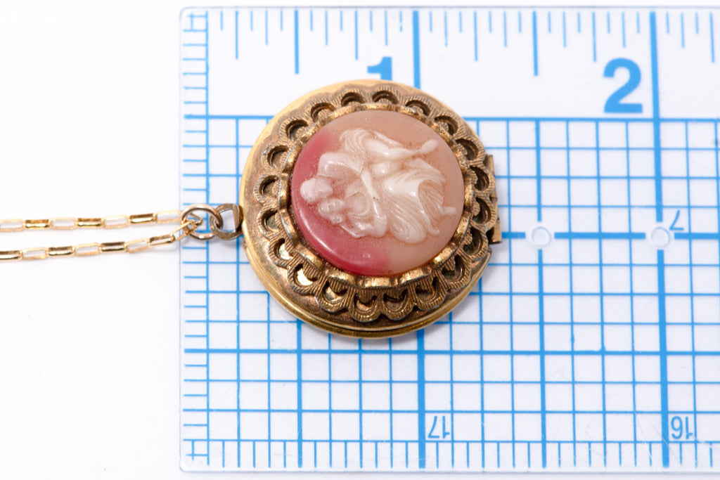 Victorian Style Cameo Locket