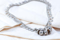 Vintage Indian Silver Tone Anklet  Dangle Bells Boho Foot Bracelet