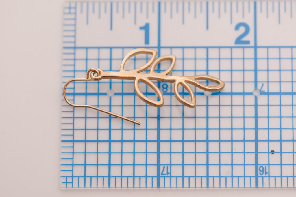 Vintage Leaf Earrings