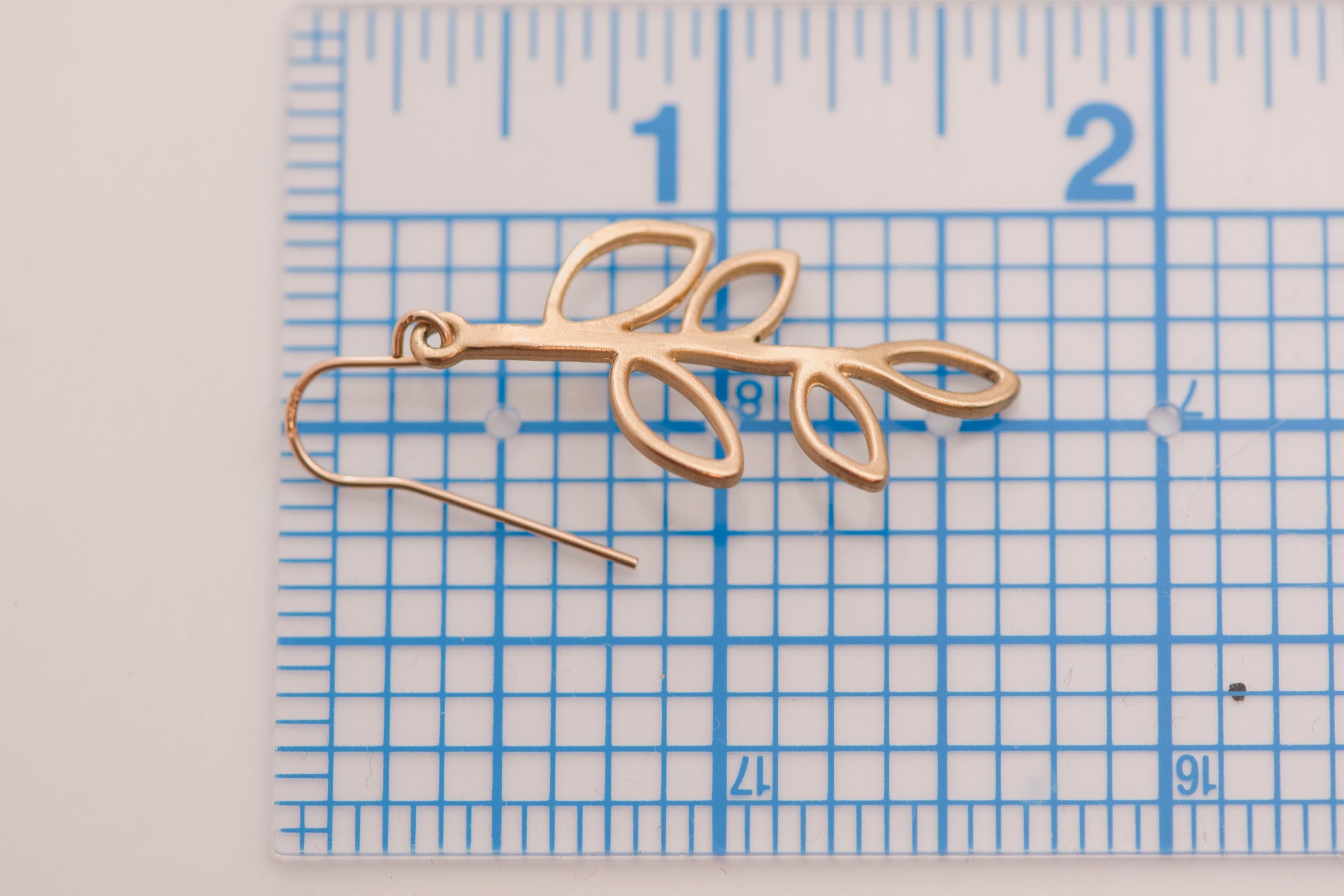 Vintage Leaf Earrings