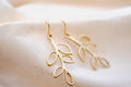 Vintage Leaf Earrings