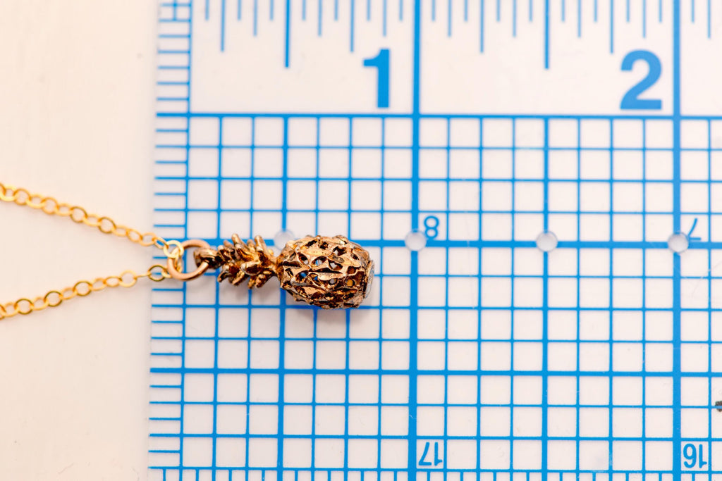 Antique Pineapple Necklace