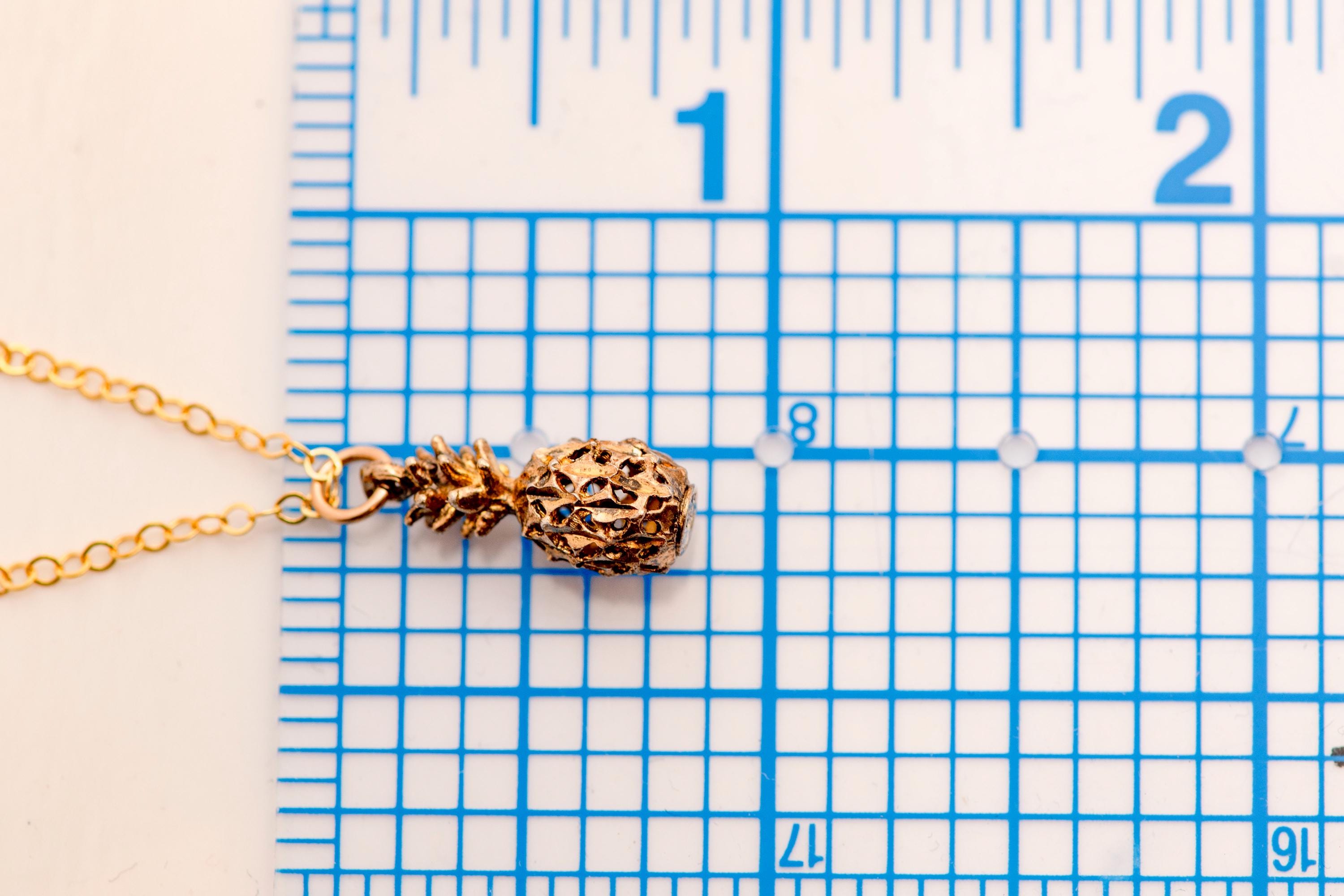 Antique Pineapple Necklace