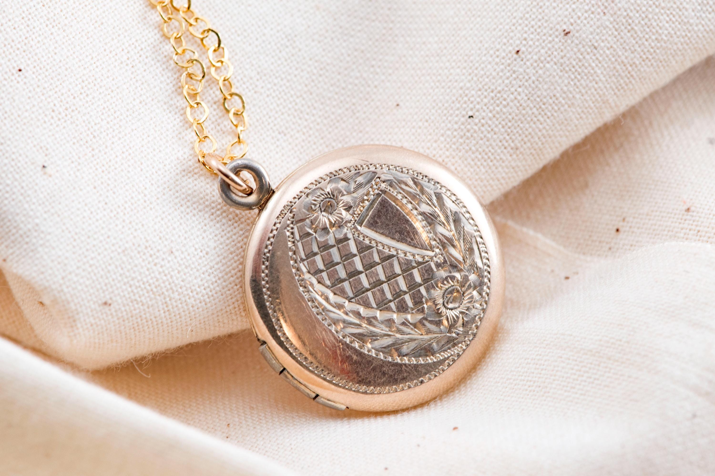 Antique Victorian Gold-Filled Locket