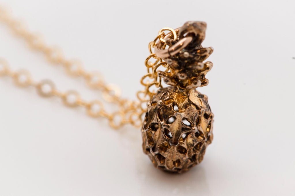 Antique Pineapple Necklace