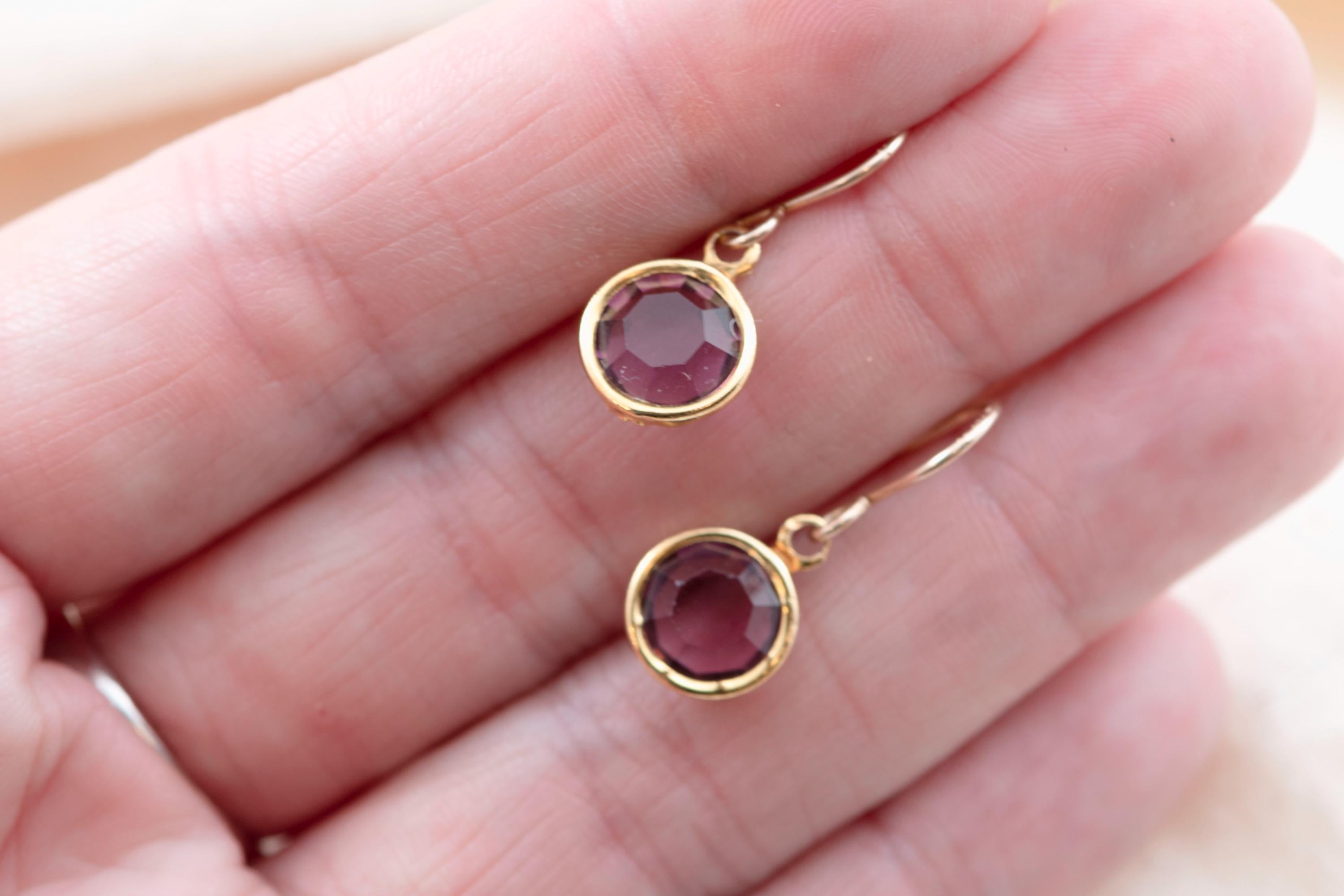 Vintage Austrian Crystal Drop Earrings