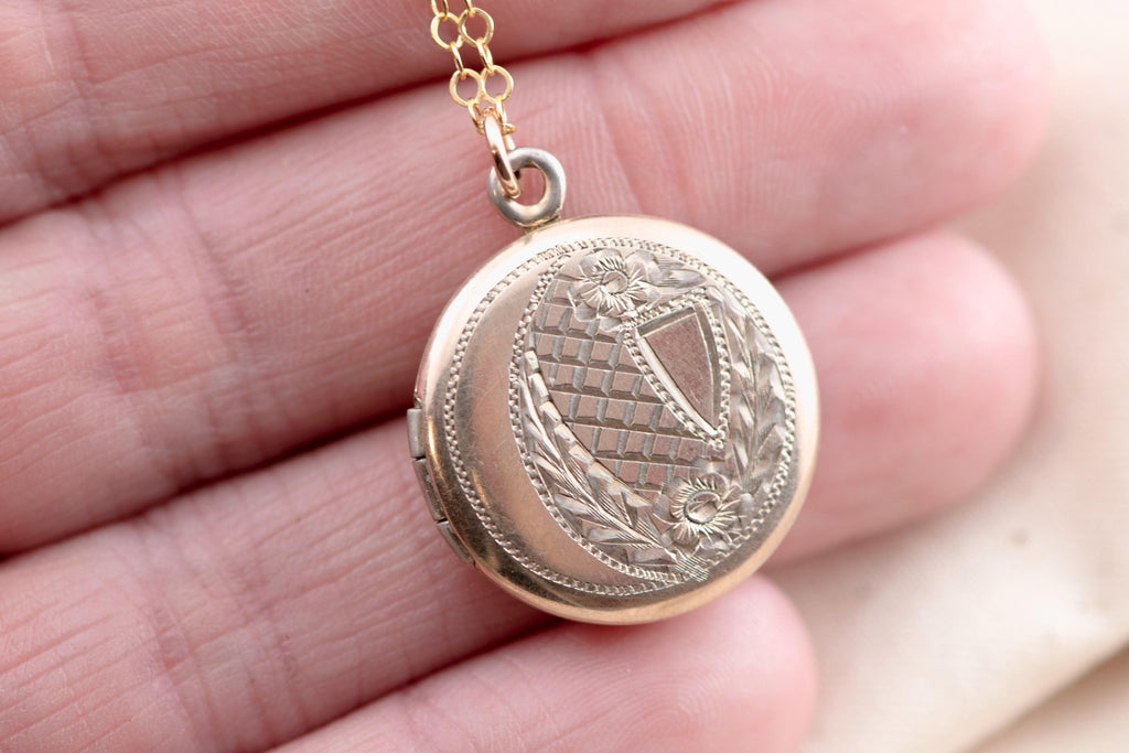 Antique Victorian Gold-Filled Locket