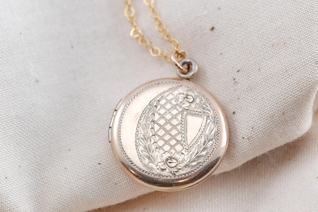 Antique Victorian Gold-Filled Locket