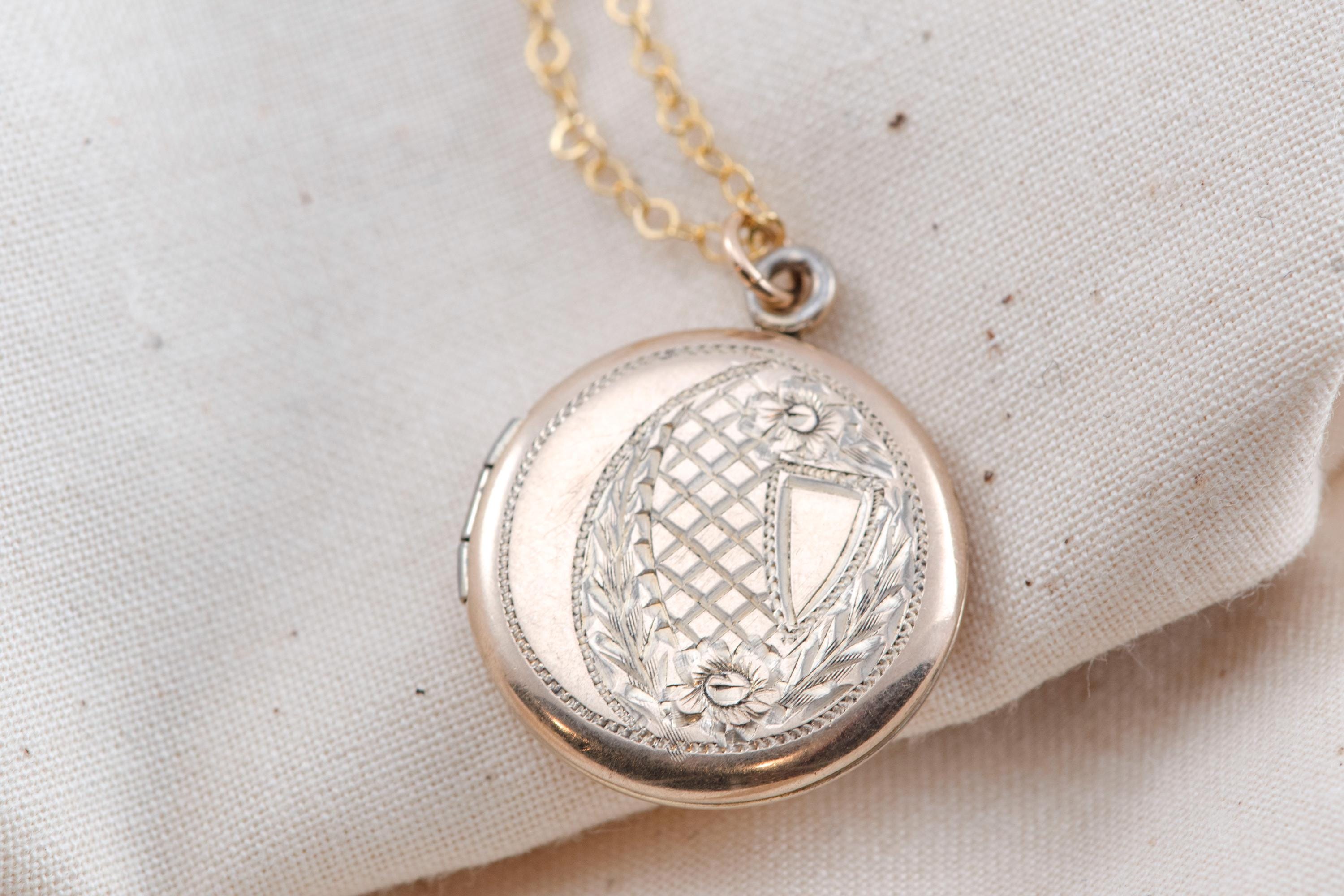 Antique Victorian Gold-Filled Locket