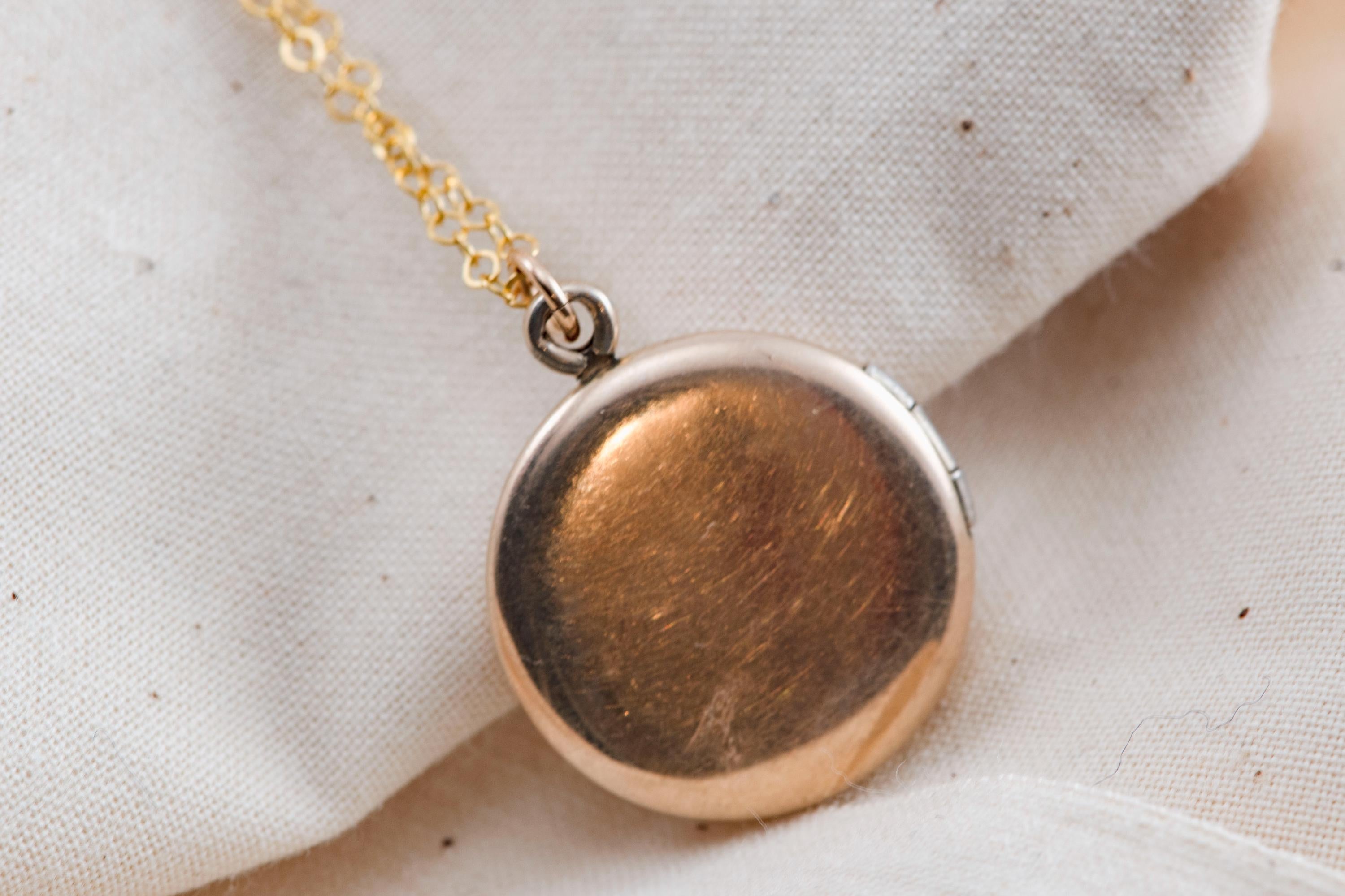 Antique Victorian Gold-Filled Locket
