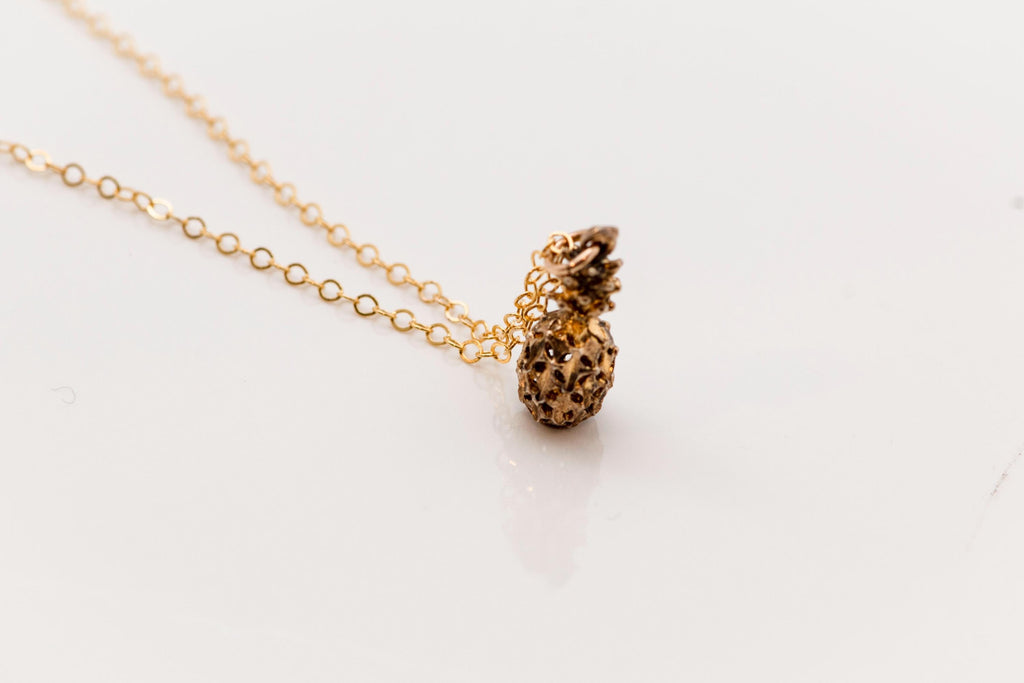 Antique Pineapple Necklace