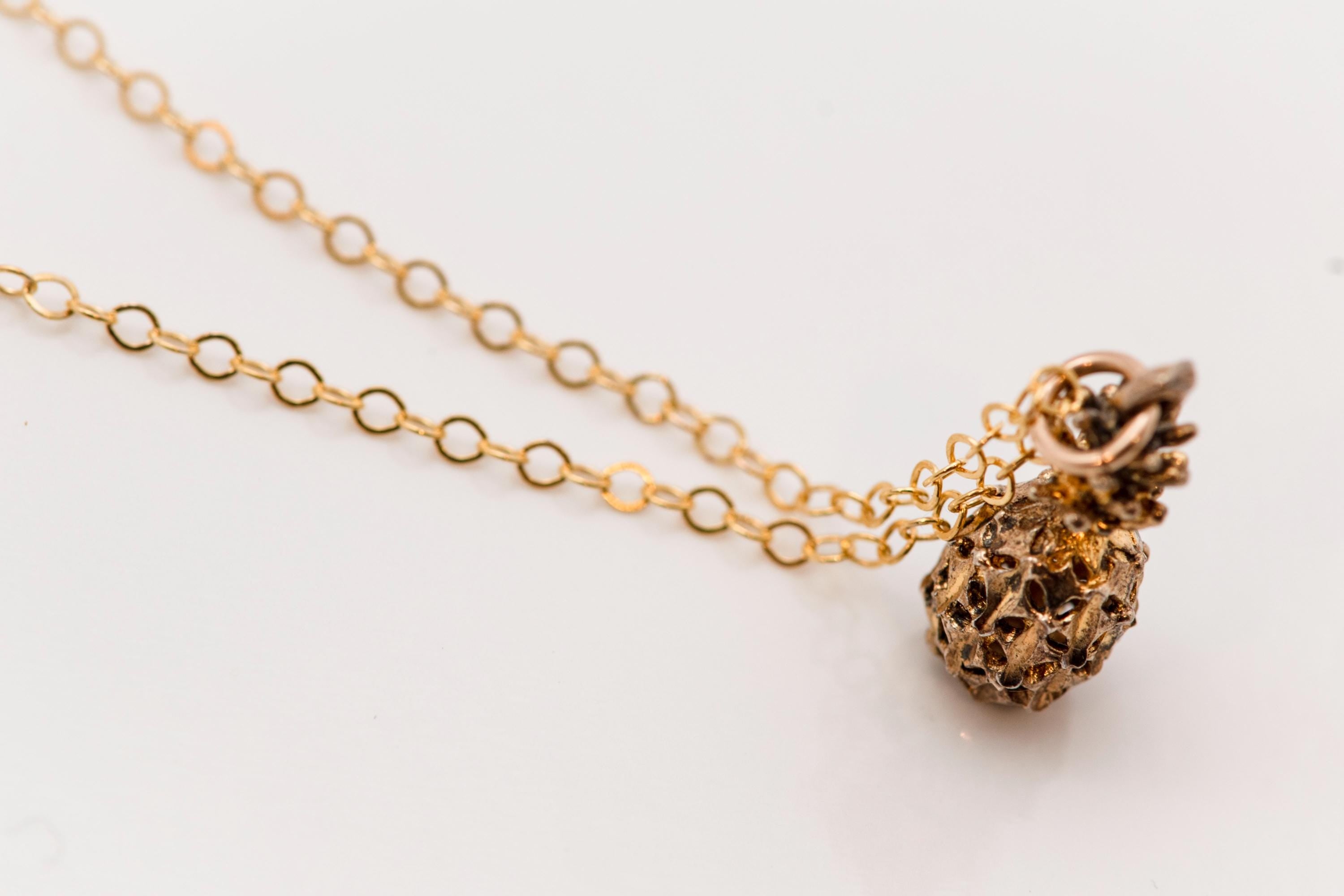 Antique Pineapple Necklace