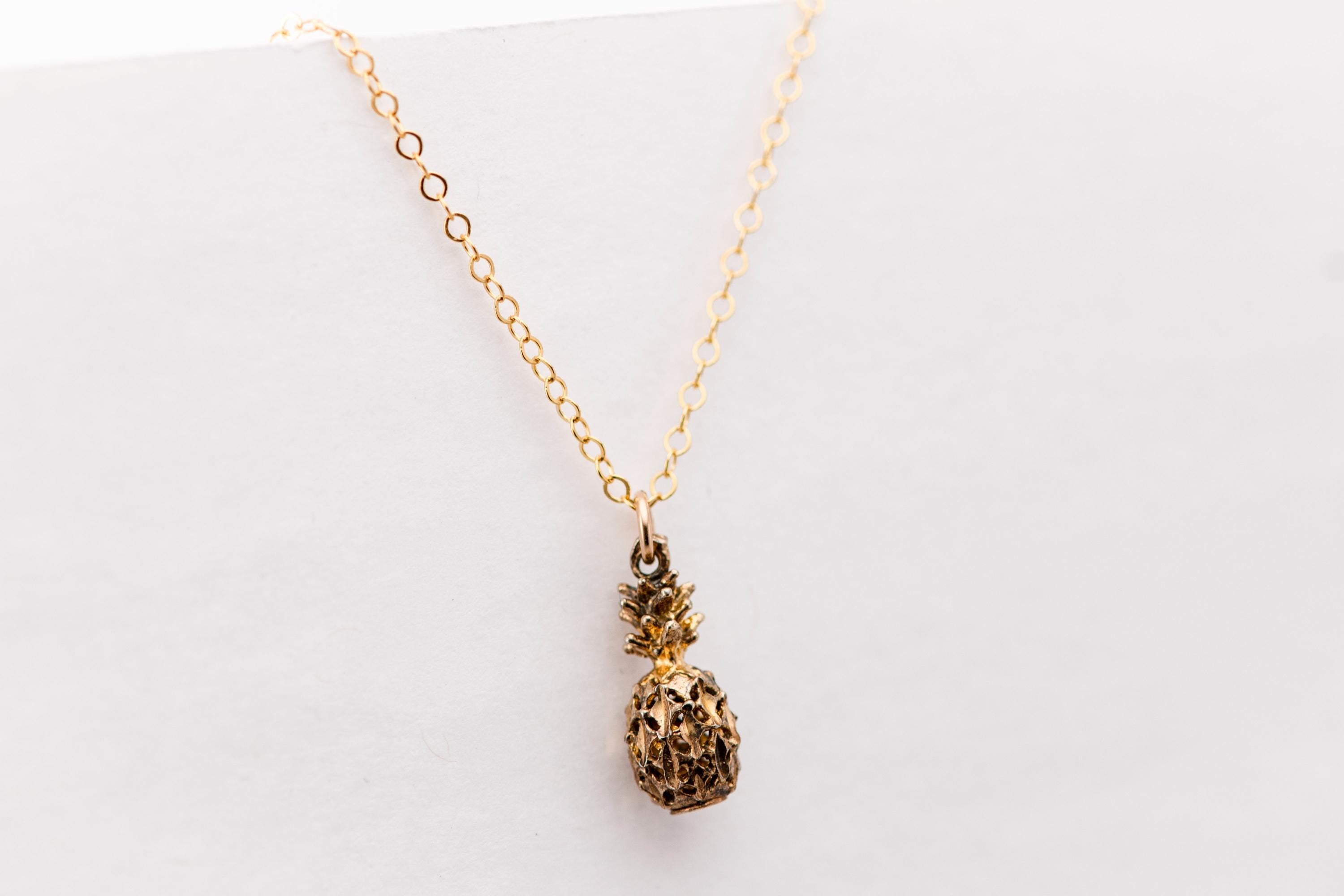 Antique Pineapple Necklace