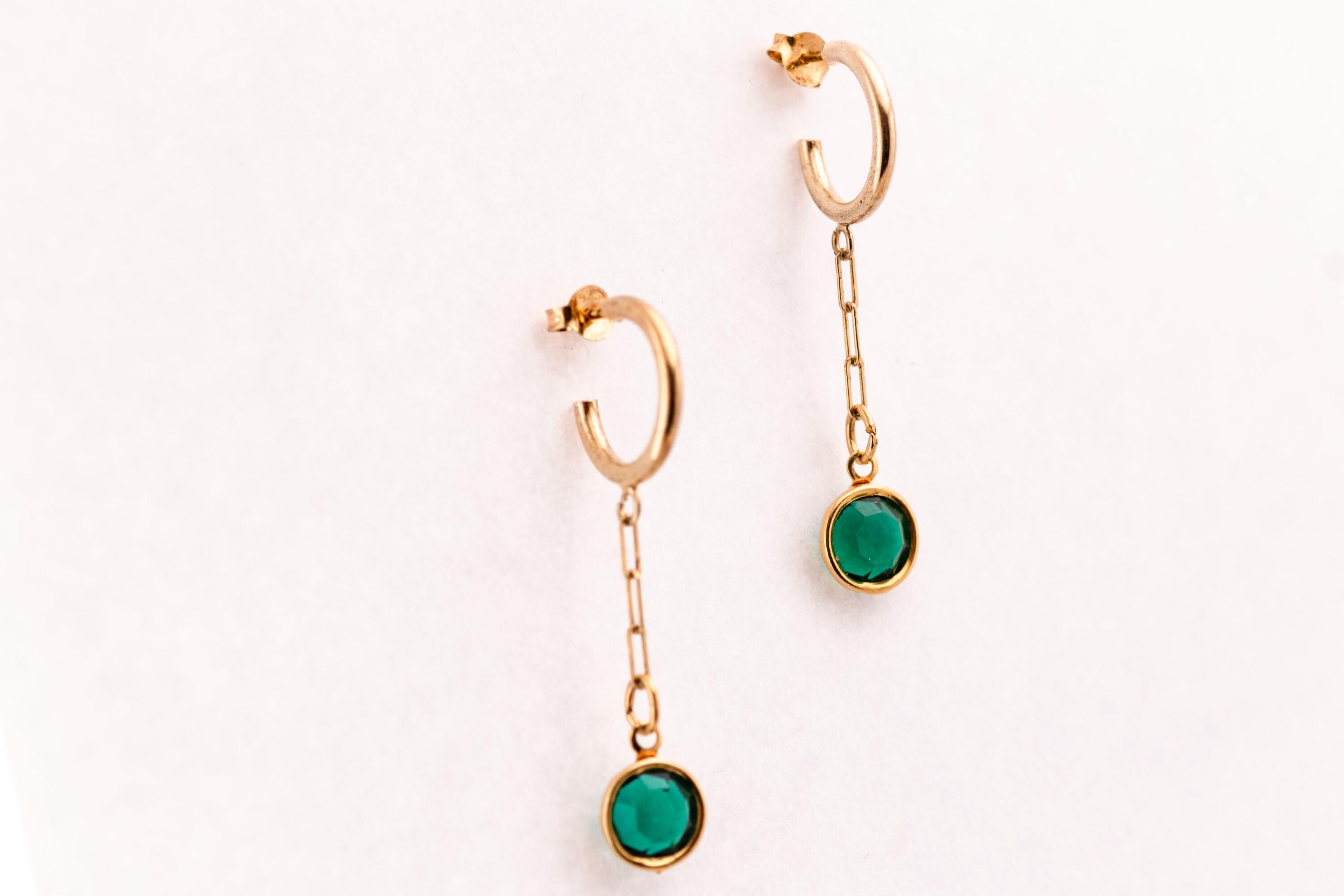 Vintage Austrian Crystal Drop Earrings