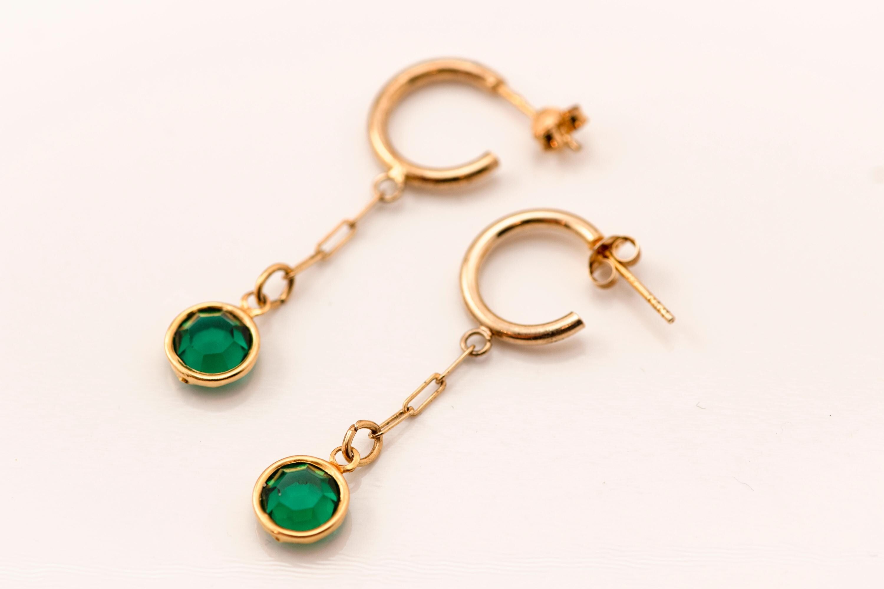 Vintage Austrian Crystal Drop Earrings