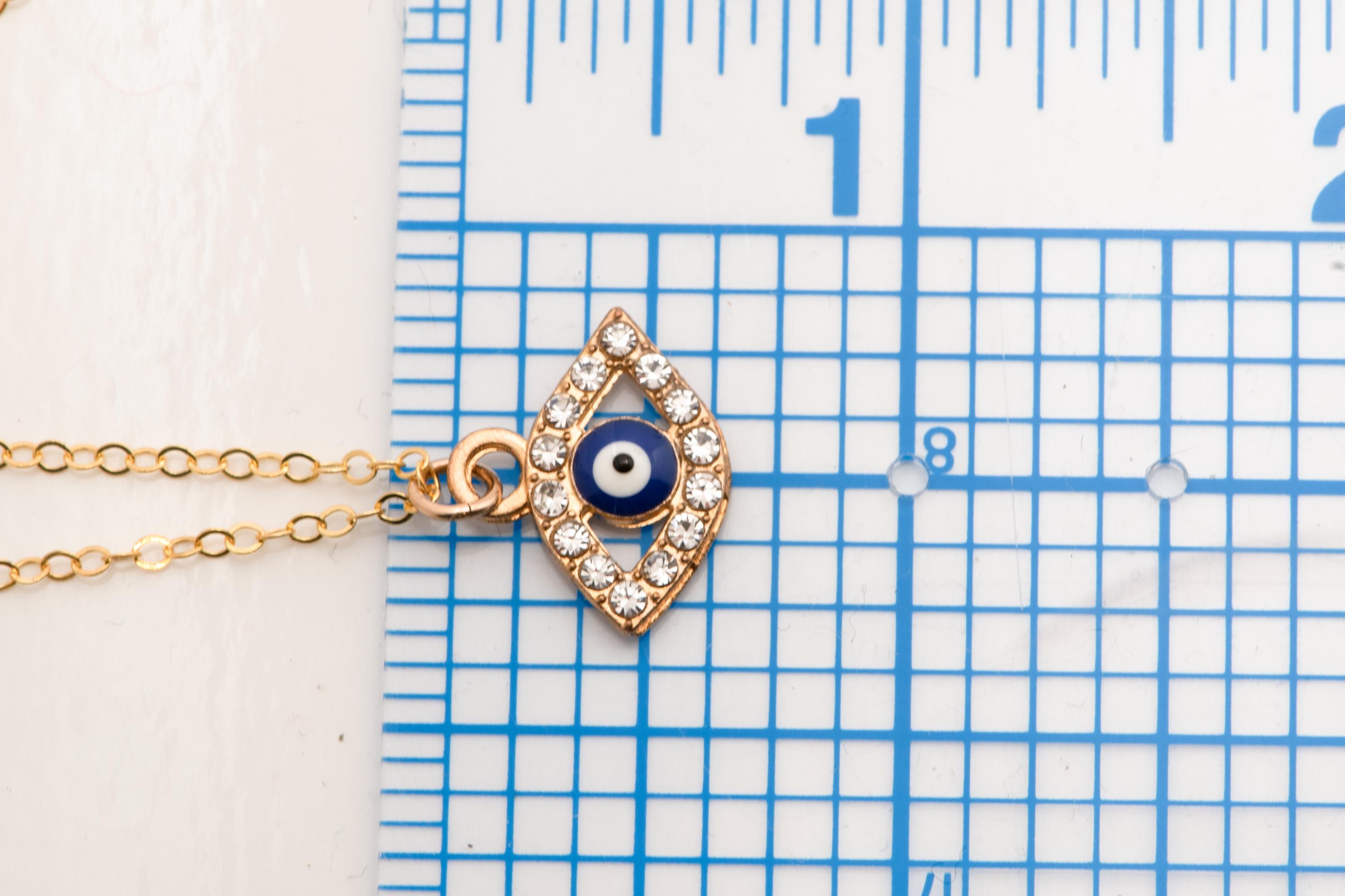 Vintage Evil Eye Necklace