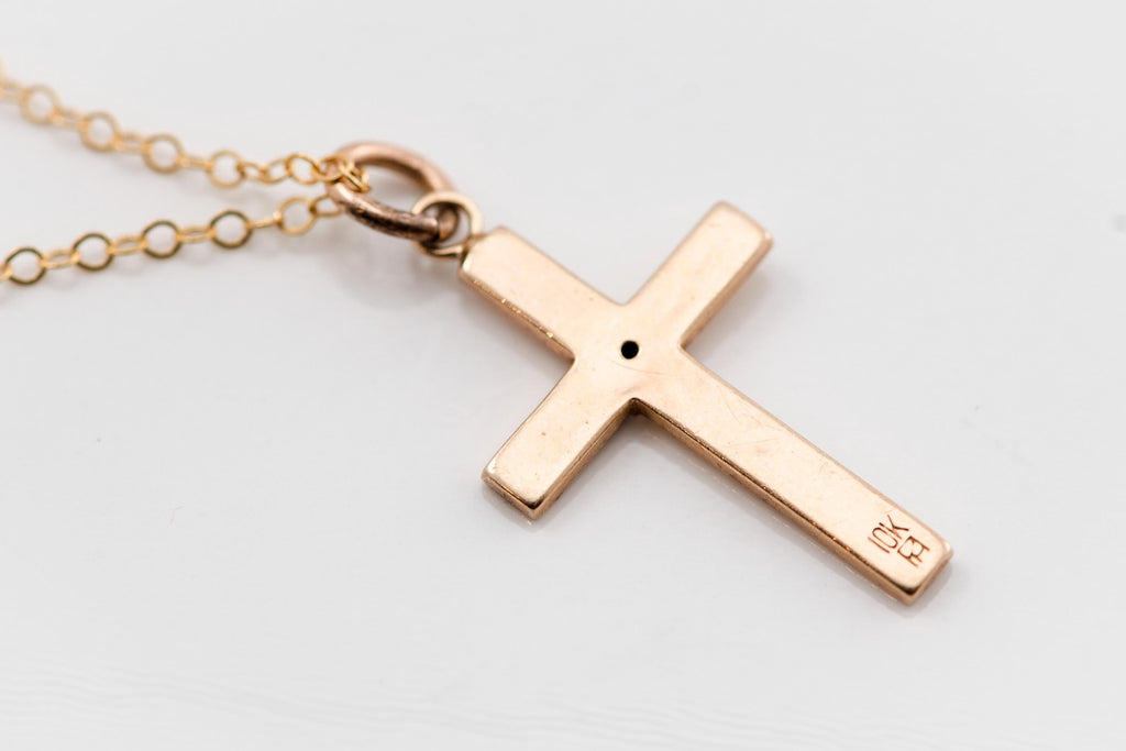 Vintage 10K Gold Cross