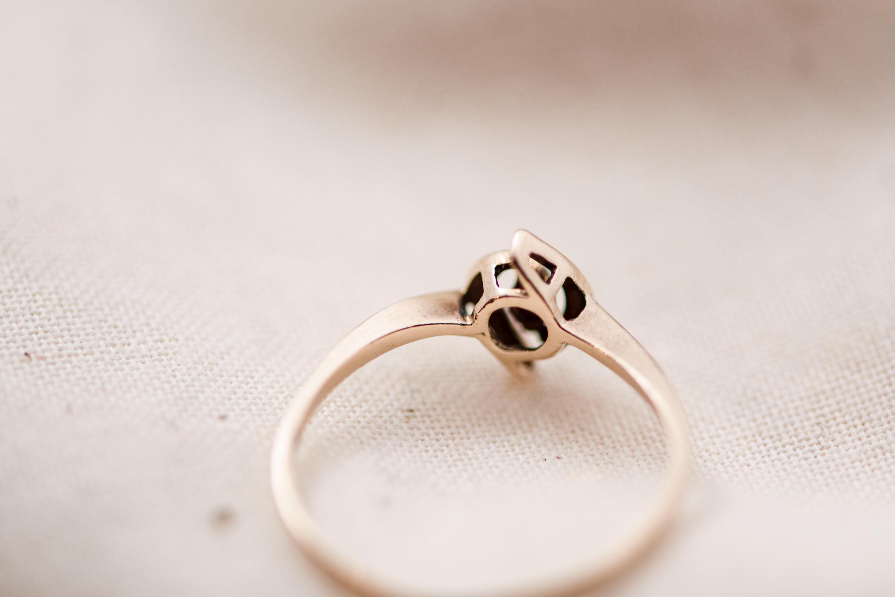 Vintage 10k Diamond Ring