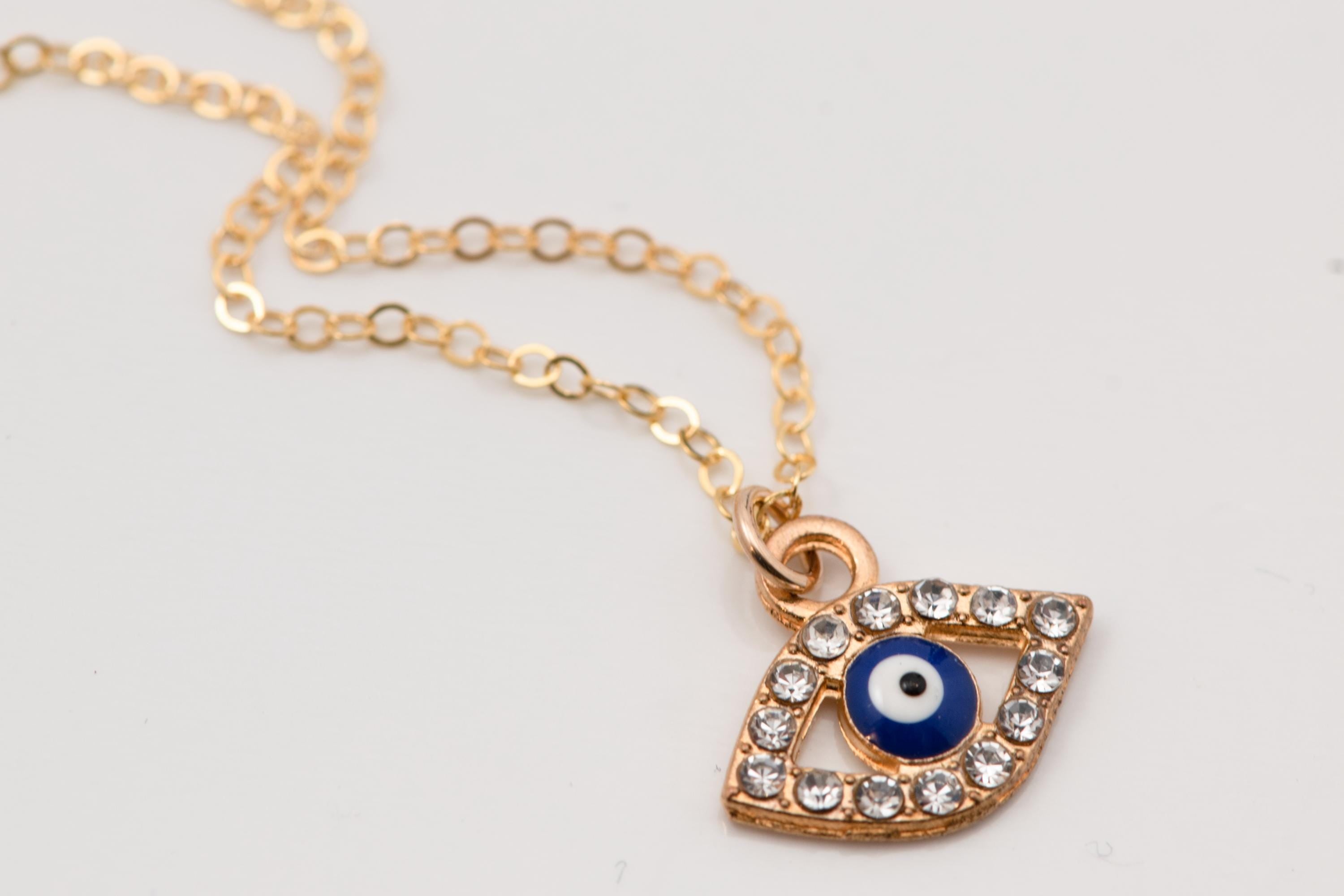Vintage Evil Eye Necklace